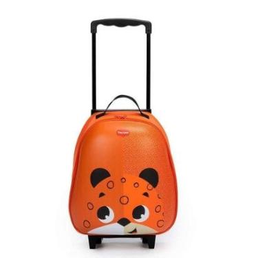 Imagem de Mochila de Rodinhas Sem Alça Tiny Love Safari Jaguar Laranja-Masculino