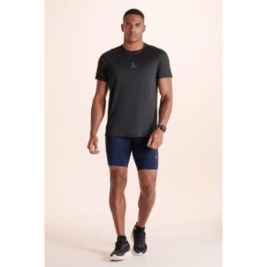Imagem de Camiseta Lupo LSport AM Básica II Masculina - Grafite-Masculino
