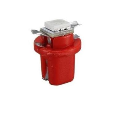 Imagem de Lampada Led Smd B8.5 T5 Suporte Painel - 5 unidades - Lelampu, Vermelh