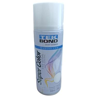 Imagem de Kit Tinta Spray Branco Brilhante Super Color 6 Unidades 350ml - TEK BO