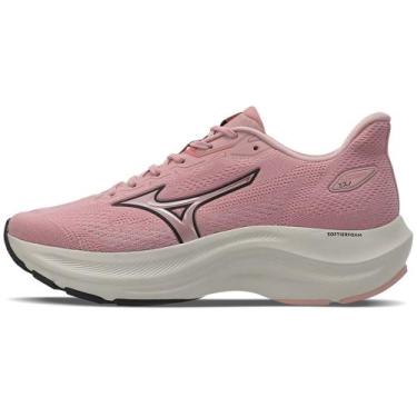 Imagem de Tênis de Corrida Feminino Mizuno Enigma 2, Rosa, 38