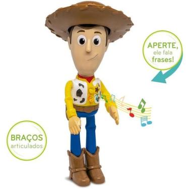 Imagem de Boneco e personagem meu amigo woody c/som 23cm. elka, Colorido, Toy St