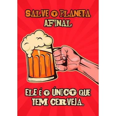 Imagem de Placas Decorativas Retro Para Área Gourmet Bebidas Cerveja Churrasco 1