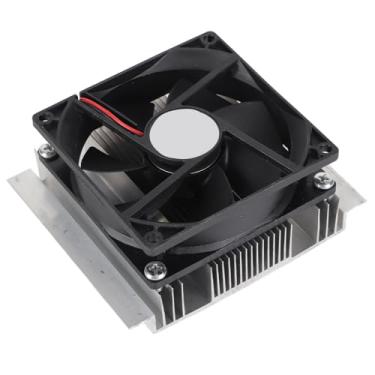 Imagem de Módulo de Placa Termoelétrica Peltier Sistema de Resfriamento Kit DIY Resfriamento Rápido Desempenho Estável Resfriamento de Espaço Pequeno 12V para Gerenciamento (Sem ventilador