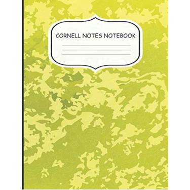 Imagem de Cornell Notes Notebook: Nifty Large Cornell Note Paper Notebook | Cute College Ruled Medium Lined Journal Note Taking System for School and University - Trendy Olive Print