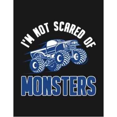 Imagem de Notebook: Monster Trucks Big Trucks 15: Journal Planner, 8.5x11 100 Pages Appreciation and Gratitude Gift For Loved one