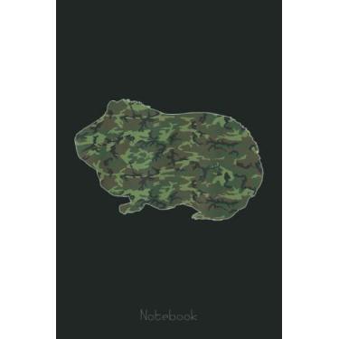 Imagem de Military Guinea Pig Camo US Cavy Veteran Men Gift Notebook: US Navy Veteran Veterans Memorial Day, Journal 6 x 9, 110 Page Blank Lined Paperback Journal/Notebook Gift For Family Friends