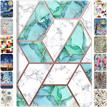 Imagem de DuraSafe Cases Capa flip impressa para iPad Mini 6 Gen 2021 8,3 polegadas [Mini 6ª] A2567 A2568 A2569 MK893LL/A MK8E3LL/A MK8C3LL/A Smart Auto Sleep Wake ajustável ângulo de visualização com suporte