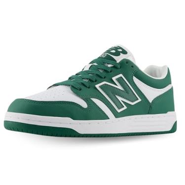 Imagem de New Balance Tênis masculino 480 V1, Team Forest Green) Branco, 41 BR