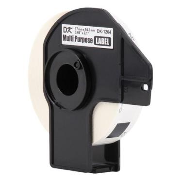 Imagem de Etiqueta Compativel P/ Uso Brother Dk-1204 17X54mm C/suporte - MaterPr