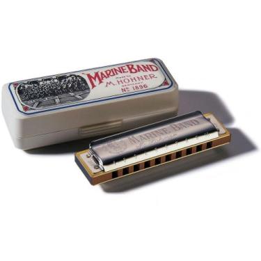 Imagem de Gaita Harmônica Marine Band 1896/20 em C - Dó - Hohner