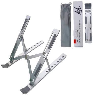 Imagem de Suporte de Mesa Netbook, Suporte de Mesa Tablet aluminio p2 bs07