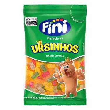 Imagem de Bala Gelatina Ursinhos 500g - Fini 