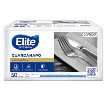 Imagem de Guardanapo folha dupla elite excellence com 50 folhas.