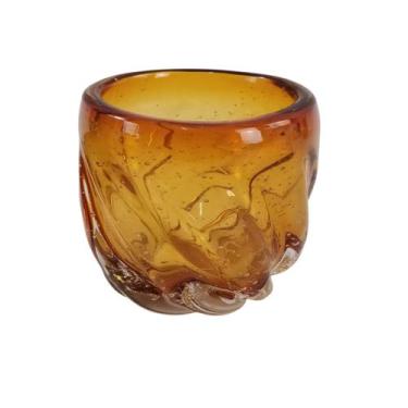 Imagem de Vaso / Cachepot Decorativo de Murano - Laradore Âmbar