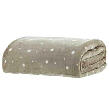 Imagem de Cobertor/Manta Queen Blanket Vintage Fend Poá Kacyumara