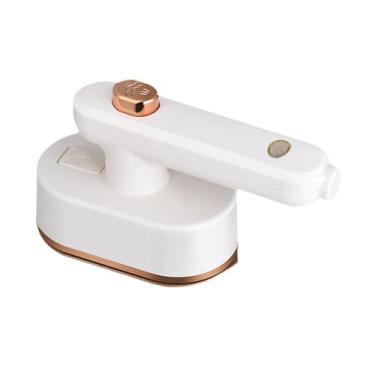 Imagem de IEUDNS Máquina de passar a roupa de mão portátil portátil, profissional, ferro a vapor de viagem, roupas de ferro úmido e seco para pano de lã seda