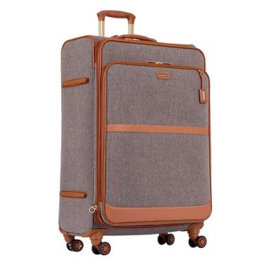 Imagem de Mala Viagem Grande Royale Roda 360º Cadeado TSA Flat Sestini, Cinza