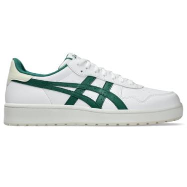 Imagem de ASICS Tênis de golfe masculino Japan S, Branco/verde jaspe, 40