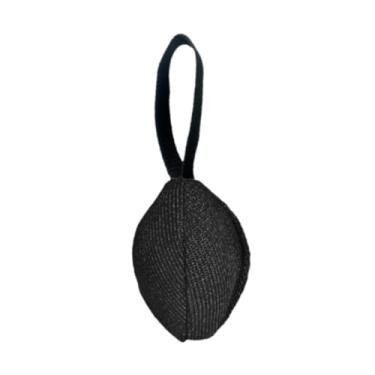 Imagem de ＡＷＨＡＯ Too de bola de cachorro Ball Ball Toy portátil portátil Enriquecimento Toys leves interativos brinquedos de cachorro Toining Relaxing Treinamento, Preto