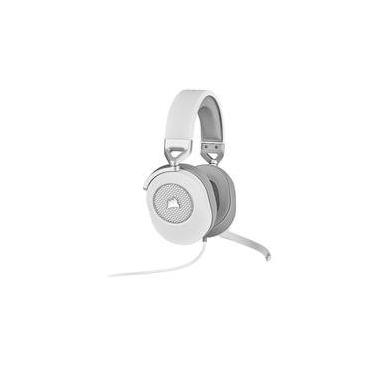 Imagem de Headset Gamer Corsair HS65 USB/P2, Surround 7.1, Drivers 50mm - Branco - CA-9011271-NA