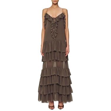 Imagem de Ronny Kobo Vestido feminino Giselle, Pebble, GG