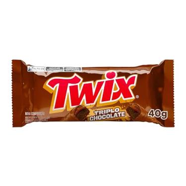 Imagem de Chocolate Twix Triplo Chocolate 40g