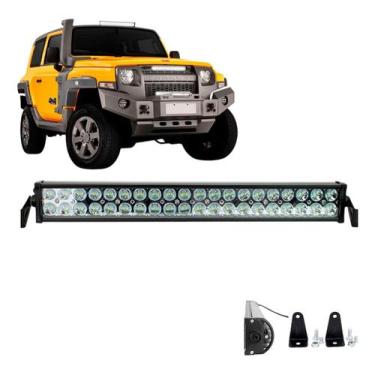 Imagem de Barra Farol Auxiliar Milha Led Foco 30º Off Road 120w 55cm - BRIWAX