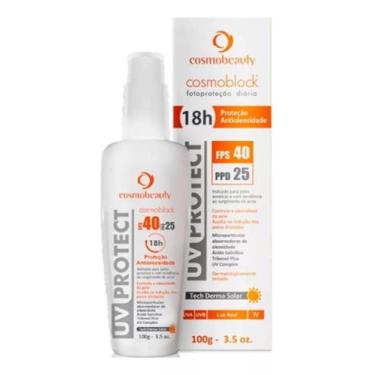 Imagem de Cosmoblock UV Protect FPS 40 Antioleosidade 100g - CosmoBeauty