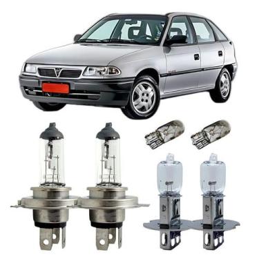 Imagem de Kit Lâmpadas Halógenas Farol Alto Baixo e Milha Astra 95/98 - Autovex 
