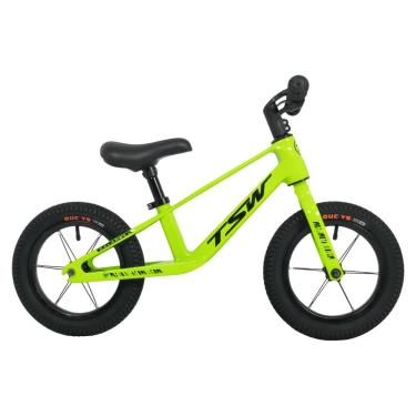 Imagem de Bicicleta De Balance Balanço Sem Pedal Aro 12 Steps Até 21kg Com Câmara De Ar Verde Tsw