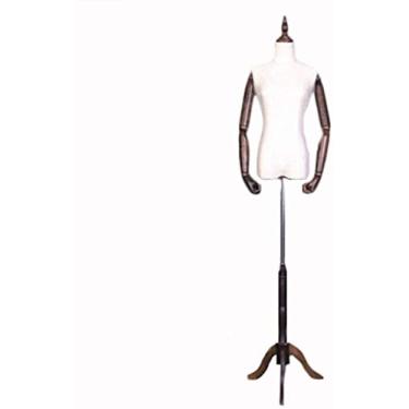 Imagem de CUTPOIY Manequim feminino corpo alfaiates manequins manequins altura ajustável exibição vestido loja de roupas (pequeno)