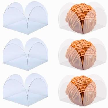 Imagem de Forminhas 4 Pétalas de Acetato Transparente para Doces Caixinha Ideal para Brigadeiros, Beijinho e Trufas 99 FESTAS (Forminha, Unidade, 250)