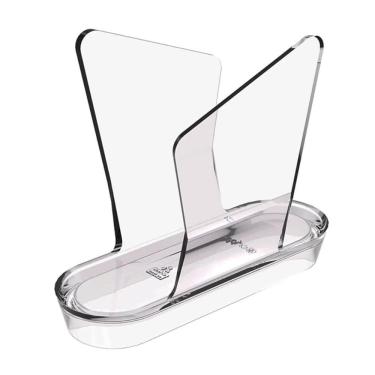 Imagem de Kit 48 Porta Guardanapos Transparente de Mesa Plástico Crippa Restaurante Cafeteria