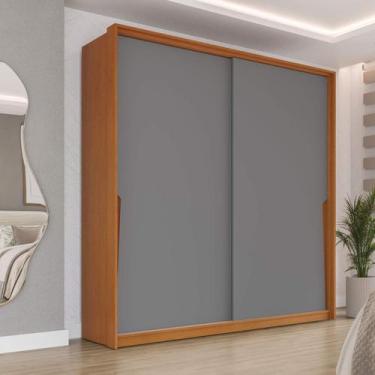 Imagem de Guarda Roupa Solteiro com 2 Portas de Correr e 2 Gavetas 240826 Linha 