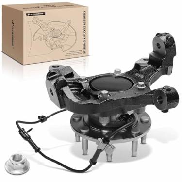 Imagem de A-Premium Junta de direção dianteira esquerda e conjunto de cubo de rolamento de roda compatível com Chevrolet Silverado 1500 HD, Suburban 2500, Avalanche 2500 e GMC Sierra 1500 HD, Yukon XL 2500, RWD