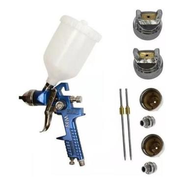 Imagem de Pistola Pintura 600Ml Hvlp 2 Bicos Importway Iwpphvlp-2B