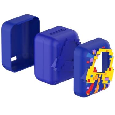 Imagem de AWADUO Compatible with Bitzee Disney Replacement Silicone Case Interactive Digital Toy Soft And Durable Protective Sleeve with Lanyard (Case Only/Blue)