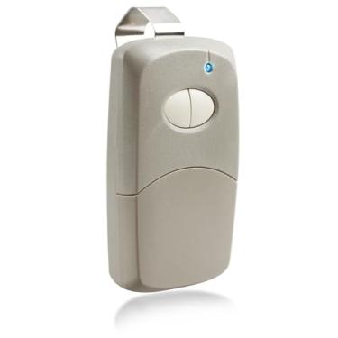 Imagem de Garage Outlet Abridor de porta de garagem código de controle remoto de portão, interruptor DIP, transmissor de clipe de viseira de carro, substituição de 2 botões para MCS Multicode Linear (MCS412001)