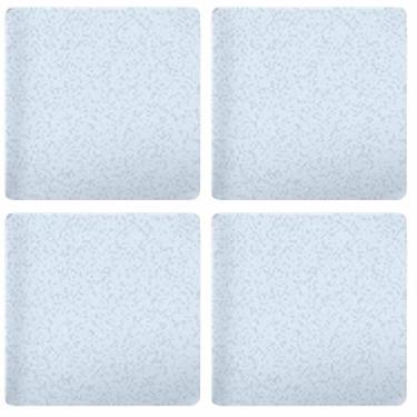 Imagem de Feltro Sintético para Móveis Leves Scotch Quadrado Branco Grande 9 Uni