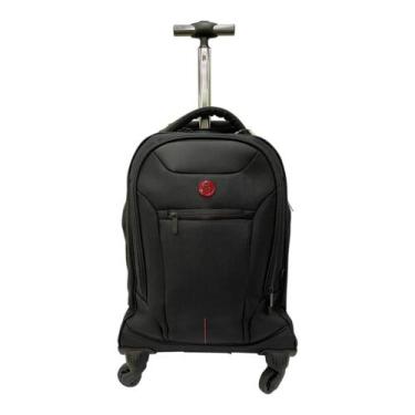 Imagem de Mochila Com Rodas E Carrinho Executiva Mala De Bordo Santino