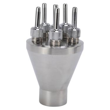 Imagem de Bico de Fonte, Aço Inoxidável Aspersão Bico de Pulverização Com G1 Rosca Interna Pulverizador Reta de Alta Pressão Elegante Água Coluna Efeito Poupança de Água para Paisagem