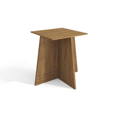 Imagem de Base De Mesa P/ Cozinha Lótus Ba25 Madeirado S/ Tampo Freijó - Kappesberg