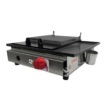 Imagem de Chapa Sanduicheira Industrial 40 Cm Com Prensa Cefaz Csi-01