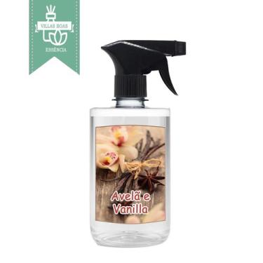 Imagem de Home Spray Aromatizador De Ambientes Cheiro Loja Famosas 500ml Avelã e