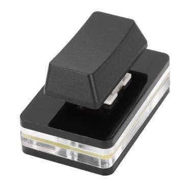 Imagem de Teclado de Interruptor de Teclado único, Usuário Macro Programável USB Definido por Usuário 1 Para Inserir a Senha, RGB Wired Chairling Chay Atalho (Preto)