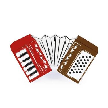 Imagem de Caixa para Paçoca Sanfona Cordel - 8 unidades - Cromus