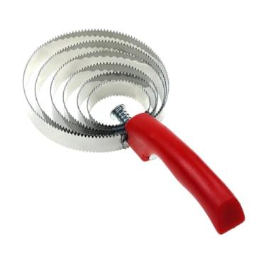 Imagem de Generic Pente de metal para remoção de pelos, raspador de suor, escova profissional para remoção de pelos de crinas e caudas, para cavalos, ovelhas e animais