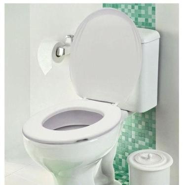 Imagem de Assento Sanitário Universal Branco Oval Deca Icasa Logasa - Arqplast
