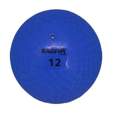 Imagem de Bola Iniciação Kagiva de Borracha Nº 12 Azul